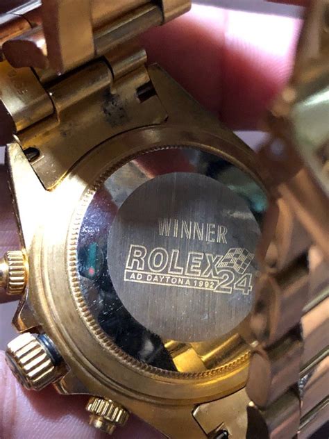 rolex ad daytona 1992 winner 24 gold|More.